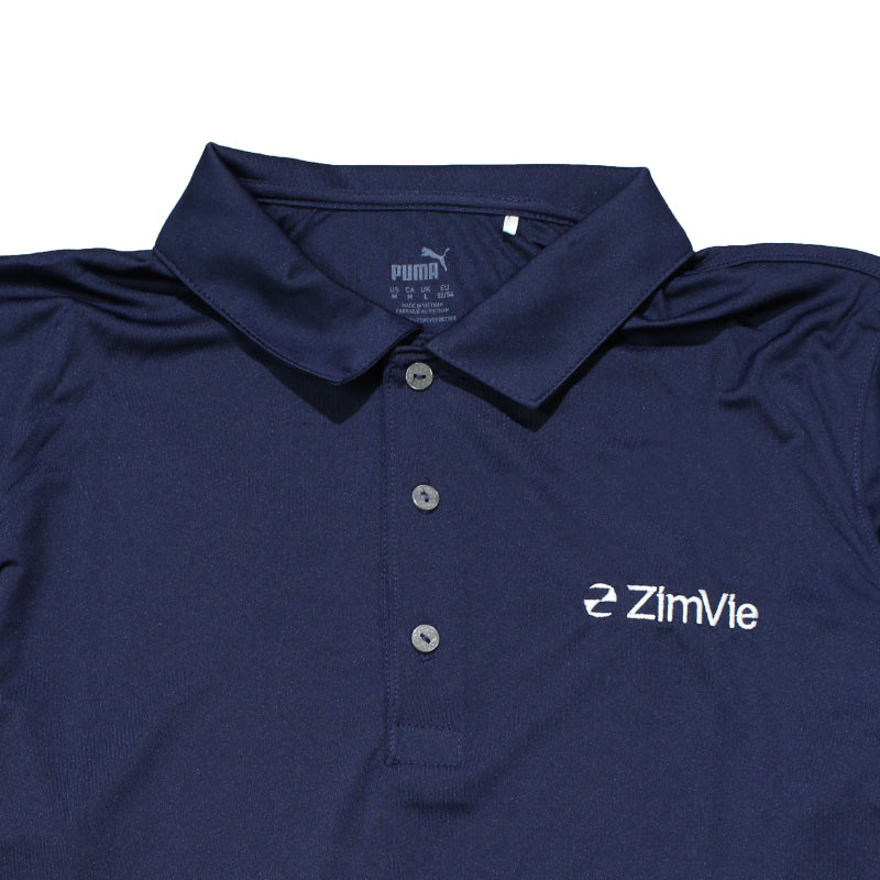 Men's Puma Icon Polo - Peacoat Navy