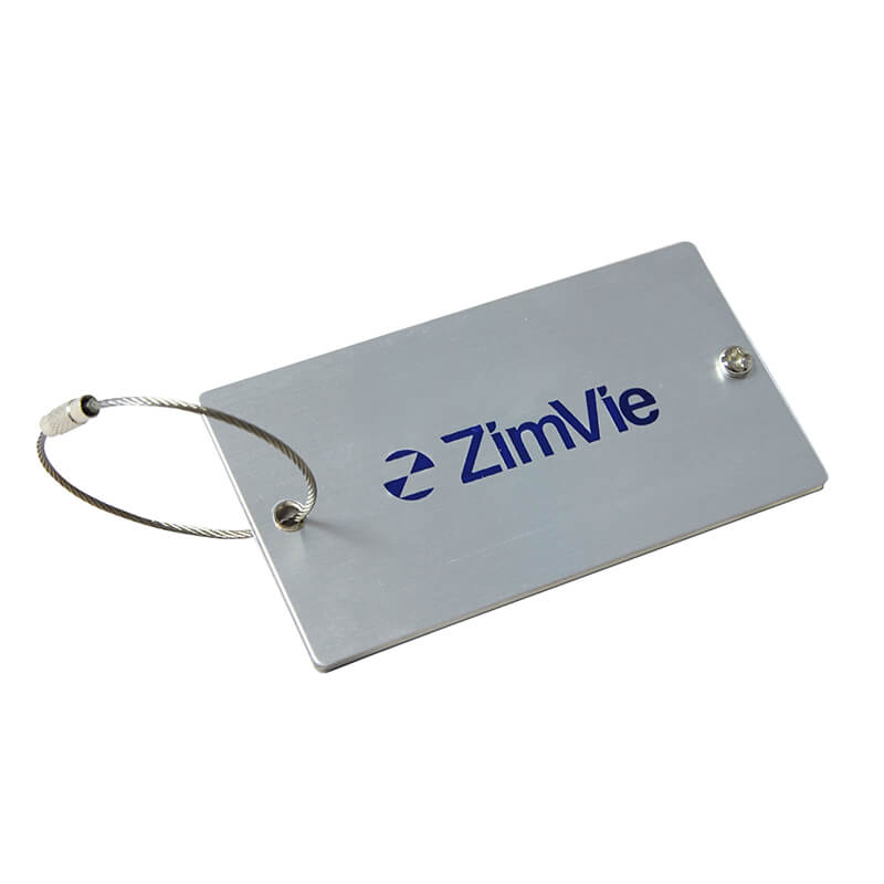 Aluminum ID Luggage Tag - CLEARANCE